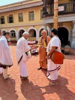 HH Swamiji at the 25th Year celebration of SVC Chitrapur Branch (19 Feb 2025) 